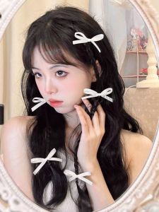 Kẹp Tóc Mini Thắt Nút Bướm Thủ Công Ballet Bé Gái Atmosphere 6 Chiếc Kẹp Tóc Lụa Dễ Thương Cho Bé Gái Phụ Kiện Tóc Thời Trang Mới Về