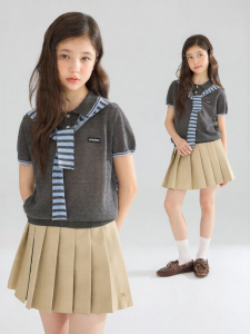 MUCMUKN | Stylish Layered Cool Tencel Short Sleeve T-shirt