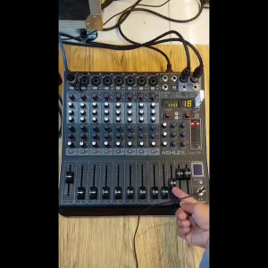 Mixer Ashley Super M8 8channel superm8 (ORIGINAL) MIXER ASHLEY 8 CHANNEL SUPERM8 ORIGINAL
