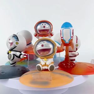 [NEW 2025] Mô hình kiêm giá đỡ điện thoại DORAEMON phiên bản phi hành gia siêu dễ thương