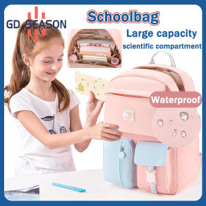 High Quality School Bag For Kids Girl And Boy Color Matching Backpack Waterproof Student Backpacks