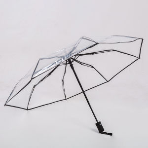 Japanese Style Fresh Portable Clear Umbrella