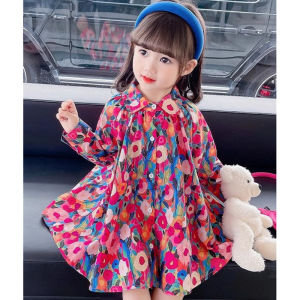 New Spring Summer Princess Girls Dress Handmade String Of Pearls Noble Lace Dresses For Girl  Children Party Custom Clothes