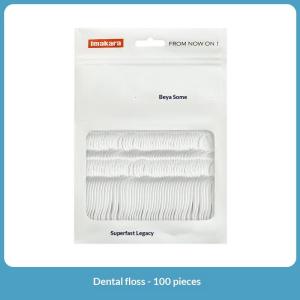 ⚑Automatic Floss Pick DispenserPush-Type Pop-Up Dental Floss Organizer Includes 100Pcs Floss