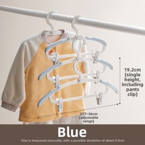 LANJIAOLUO | No-Mark Integrated Baby Clothes Hanger