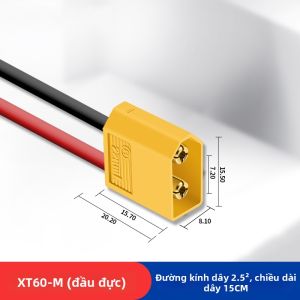 kuicc | Đầu Kết Nối Pin Nữ Chống Bụi Có Dây