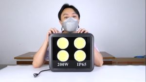 สปอตไลท์ ไฟสว่าง ไฟสนามฟุตบอล Spotlight LED COB100W 150W 200W 300W 400Wแท้ ไฟบ้าน 220v แสงขาว IP66