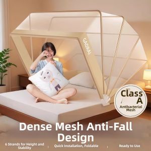 ANJIESHUN | Easy Install Full Enclosure Mosquito Net for Home