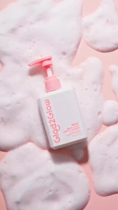 Glad2Glow Milk Amino Acid Gentle Cleanser 150ml Amino Acid Surfactant Milk Protein Extract Niacinamide 5 Ceramide Complex Brightening Hydrating Face Wash All Skin Types