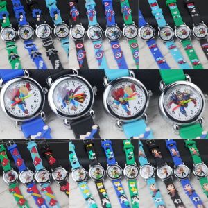 Jam Tangan Anak-Anak Fashion Tali Karet Bulat Karakter Analog