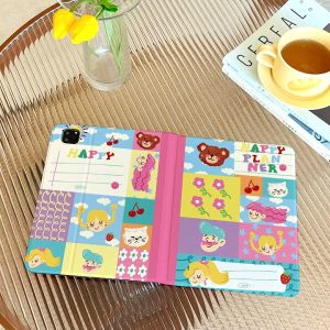 เคสไอแพด Gen9/8 10.2 Gen10 Air6 11 Air7 Gen11 เคสiPad Happy Day Air5 Air4 10.9 Case iPad ใส่ปากกาได Air6/7 13 Pro13 2024