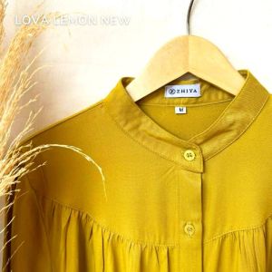 kemeja rayon twill premium wanita atasan terbaru rayon adem