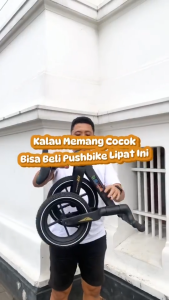 Balance Bike  One-click folding  12 inche  Kids Balance Bike  Kid Ride On Toy  Easy to carry  For 2-8 Years  Kids Sliding Bike