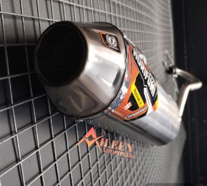 KNALPOT KENALPOT RACING NORIFUMI ROCKET 4 COMPETITION S KLX 150 BF DT/KLX140 BUILT UP CRF150 WR155