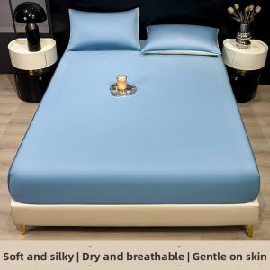 Cooling Icy Silk Bed Skirt Set 3-Piece