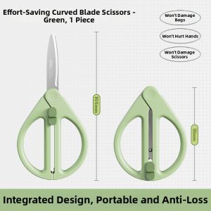 De Li | Safe Portable Child Scissors for Paper Cutting and Parcel Opening
