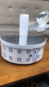 Bàn xoay trưng bày 360 độ mặt gương 30cm - tải 100kg - Livestream chụp ảnh chuyên nghiệp