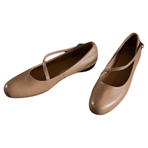 CAIZINI | Leather Mary Jane Pumps with Hidden Heels