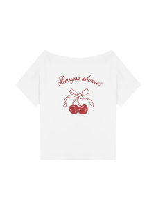 SUSHOUWANGE | Shoulder Cutout Slimming Loose Fashion Summer Top