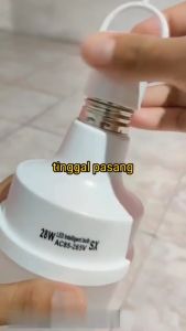 KEDAIREJEKI Lampu Darurat Bohlam emergency Lampu Sentuh nyala 28 Watt SX BESTQUALITY