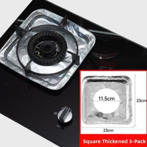 Kitchen Oil-Proof Aluminum Foil Barrier Gas Stove Wok Cooking Oil-Proof Heat-Resistant High-Temperature Resistant Barrier