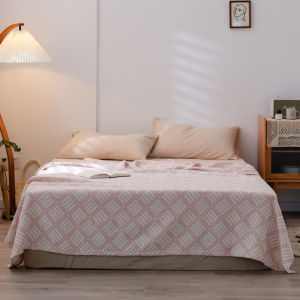 Japanese Style Gauze Towel Quilt Pure Cotton Single Double Duvet Towel Blanket Summer Blanket Thin Children Quilt Cover Blanket