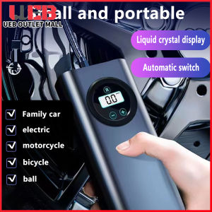 Car Air Pump Tyre Compressor Accessories Wireless Portable Tire Inflatable Pump Electric Intelligent Air Pump Digital Display