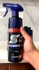 Multi-functional Coating Renewal Agent 3 in 1 High Protection Quick Car Coating Spray Fast-Acting Ceramic Coating Agent Spray High Protection Nano Coat Anti Dirt - Boost Gloss