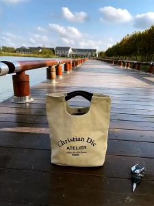 Túi đựng cơm văn phòng túi xách vải canvas túi đựng đồ dùng sức chứa lớn đơn giản dễ phối đồ - Life Style 4U