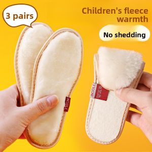 LINGMIAO | Winter Insulated Fleece Insoles for Kids
