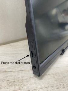 Rantoper (Garansi 1 Tahun) 15.6 inci IPS Portable Monitor HD1920 * 1080p USB-C + HDMI Built-in Dual Speaker Laptop yang Kompatibel Hubungkan ke Konsol Untuk Switch XBOX PS4 PS5