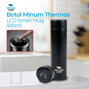 One Two Cups Botol Minum Termos Suhu LCD Display Smart Mug 500ml - OTC001 Rp 37.500