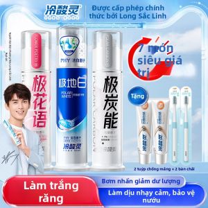 LENGSUANLING | Kem Đánh Răng Trắng Sáng Chống Nhạy Cảm Hơi Thở Thơm Mát