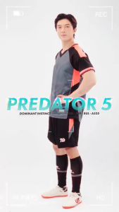 Bộ Quần Áo Bóng Đá BULBAL Predator 5 Chất Liệu Vải Công Nghệ Bul-dri Thoáng Khí