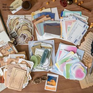 Stickers Punk | 100 Sheets Retro Collection Note Paper with Artistic Ins Style Frames