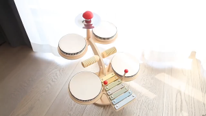 Baby Educational Toys Wooden Xylophone Drum Aeolian Bells Percussion Musical Instruments Kids Birthday Christmas Gift