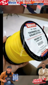 HNL H&L HL Senar Mesin Potong Rumput Grass Weed Trimmer Line 24 mm Kotak 100m Square 100 Meter