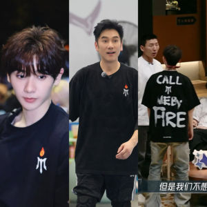 Brother 4 round Neck Short Sleeve T-Shirt Casual Loose Fit Summer Cotton Blend Cool Feeling Urban Fashion Mens Top