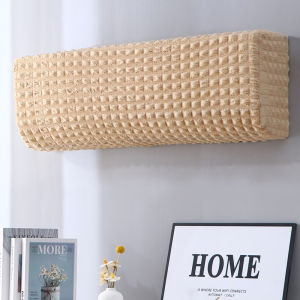 Tấm Bảo Vệ Máy Lạnh Bằng Vải Màu Trơn Hiện Đại Co Giãn Toàn Diện Tấm Bảo Vệ Bụi Máy Lạnh Treo Kiểu Dáng Đơn Giản