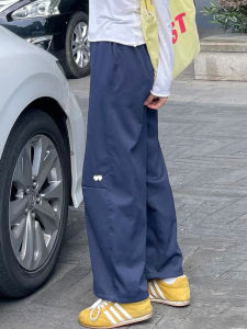 LANMENGYA | Lightweight Navy American Style Work Pants