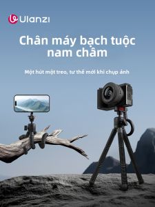 Ulanzi | Chân Đứng Máy Ảnh Đa Năng Dẻo Octopus Có Nam Châm
