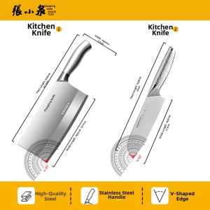 Zhang Xiaoquan | Full Steel Integrated Chinese Kitchen Knife Chopping and Slicing