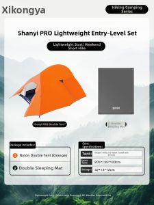 CNHIMALAYA | Waterproof Windproof Lightweight Camping Tent 2 Persons