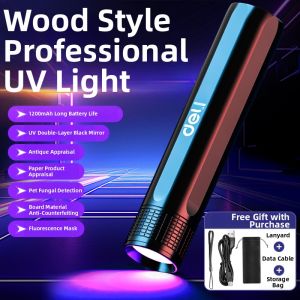 deli | Deli Ultraviolet Light Currency Detector Pen Strong Light Flashlight Inspection Smoking And Drinking Goods Special Use
