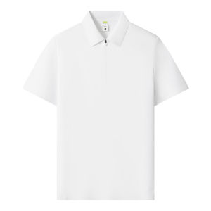X-Lotus | Half-Zip Seam-Free Polo Shirt DRY SUN-PROOF Short Sleeve Work Wear