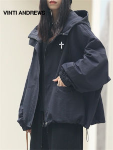 Sports Leisure Loose Short Windbreaker