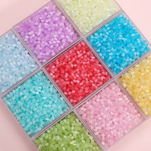 4mm Cats Eye Rice Beads Glass Beads Loose Beads for Handmade DIY Bracelets Necklaces Jewelry Accessories Materials