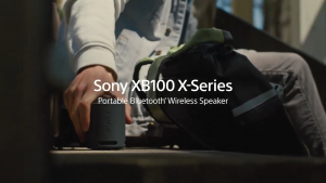 【1 Year Warranty】Original Sony Speaker SRS-XB100 Portable Wireless Speaker Extra Bass Powerful Sound Deep Bass Subwoofer Hifi 360 Audio Stereo Pairing Waterproof Outdoor Mini Speaker