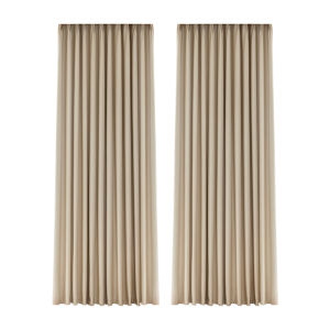 BUXIANSEN | Fully Blackout Soundproof Stain-resistant Insulating Hook Type Curtain