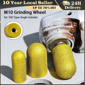Diamond Brazed Backwater Grinding Wheel Finger Bit Milling Cutter Trimming Abrasive Round Head for Dressing Quartz Stone Counter